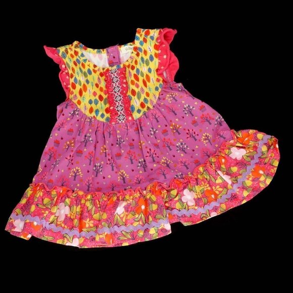 Matilda Jace Tangy Shasta Top & Friends Forever Safron Flutter Lot Girls Sz 2 - Picture 5 of 7